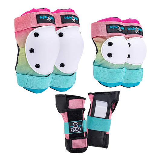 Triple 8 Saver Series 3 Pack Junior Jr. Pad Set - Shaved Ice