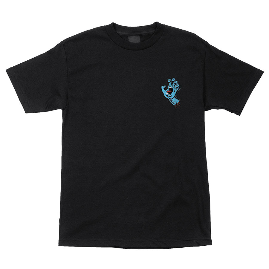 Santa Cruz Screaming Hand Tee - Black