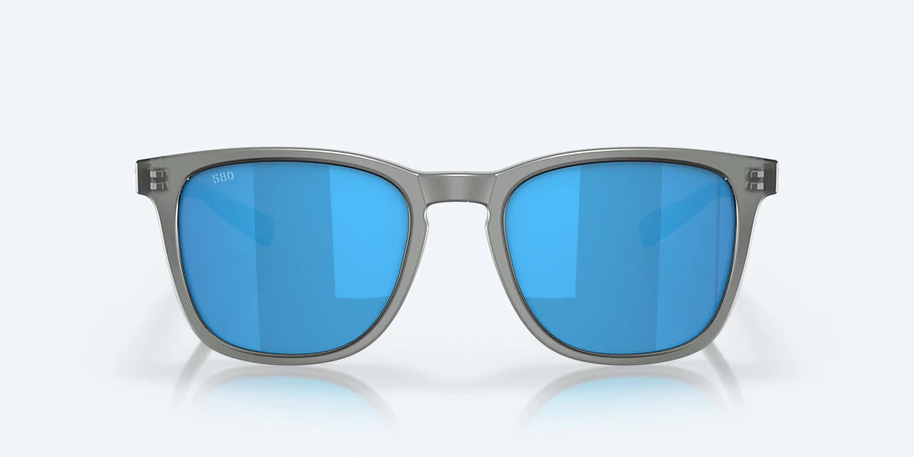 Sullivan Matte Gray Crystal w/ Blue Mirror 580G
