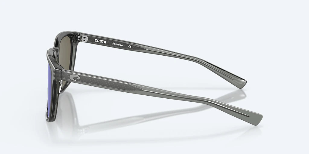 Sullivan Matte Gray Crystal w/ Blue Mirror 580G