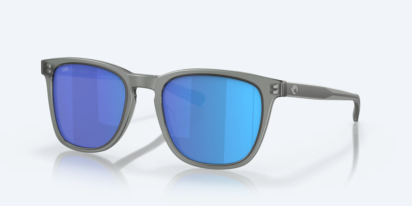 Sullivan Matte Gray Crystal w/ Blue Mirror 580G