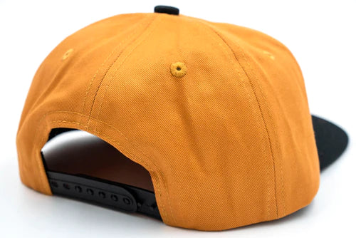 Autumn Two Tone Snapback Twill - Work Brown