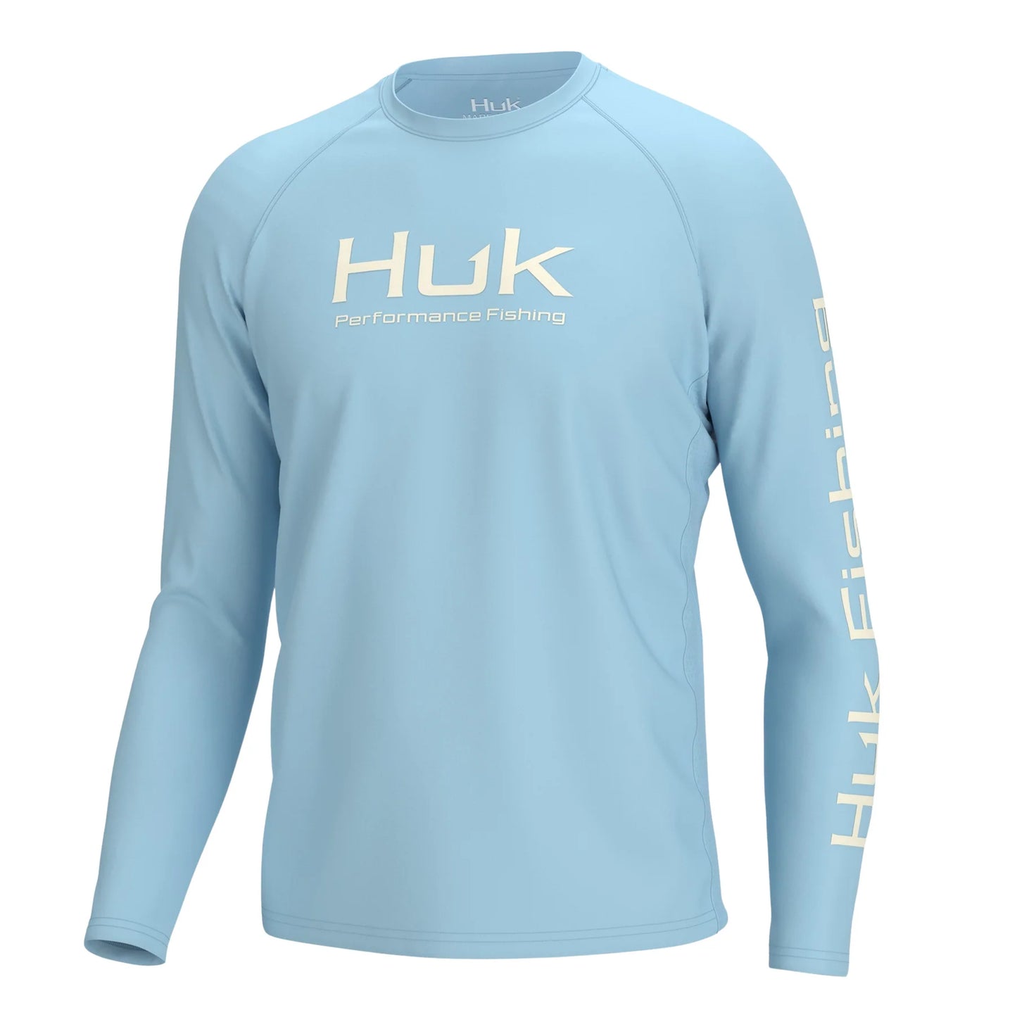 Vented Pursuit L/S Long Sleeve - Crystal Blue