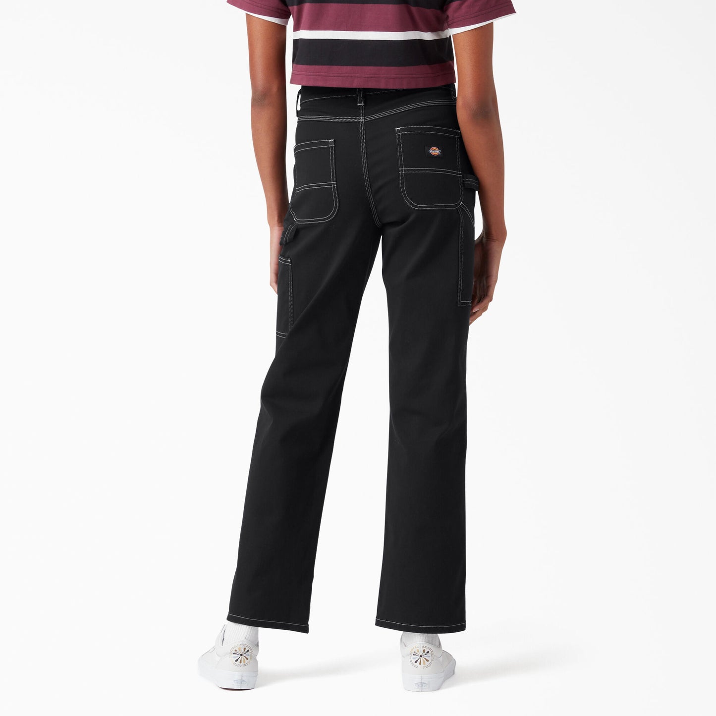 Dickies Women's High Waisted Carpenter Pant - Black