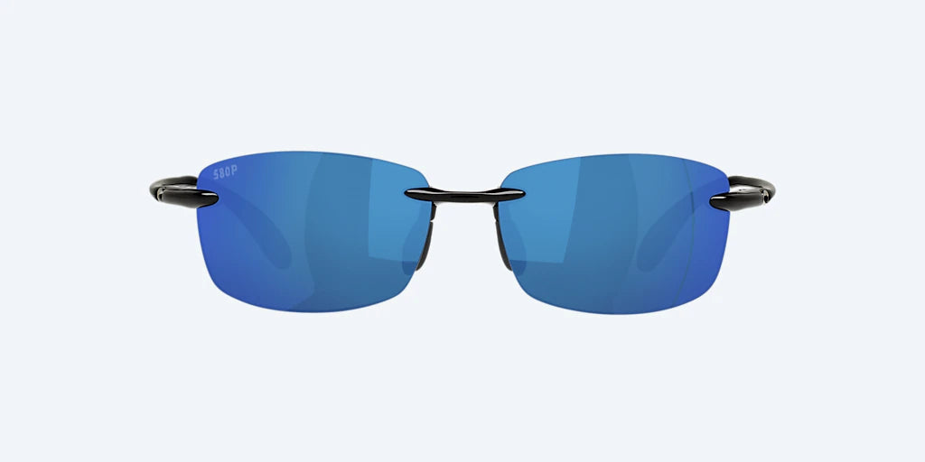 Ballast Shiny Black w/ Blue Mirror 580P