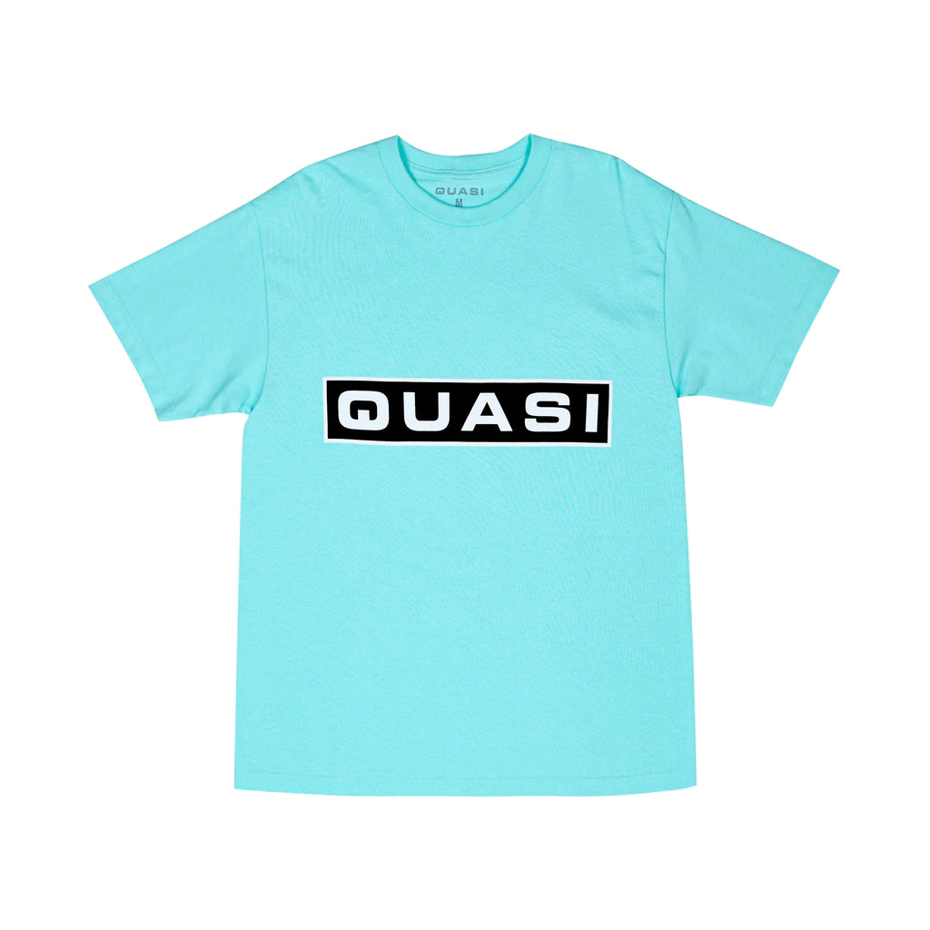 Quasi Bar Logo Tee - Celadon