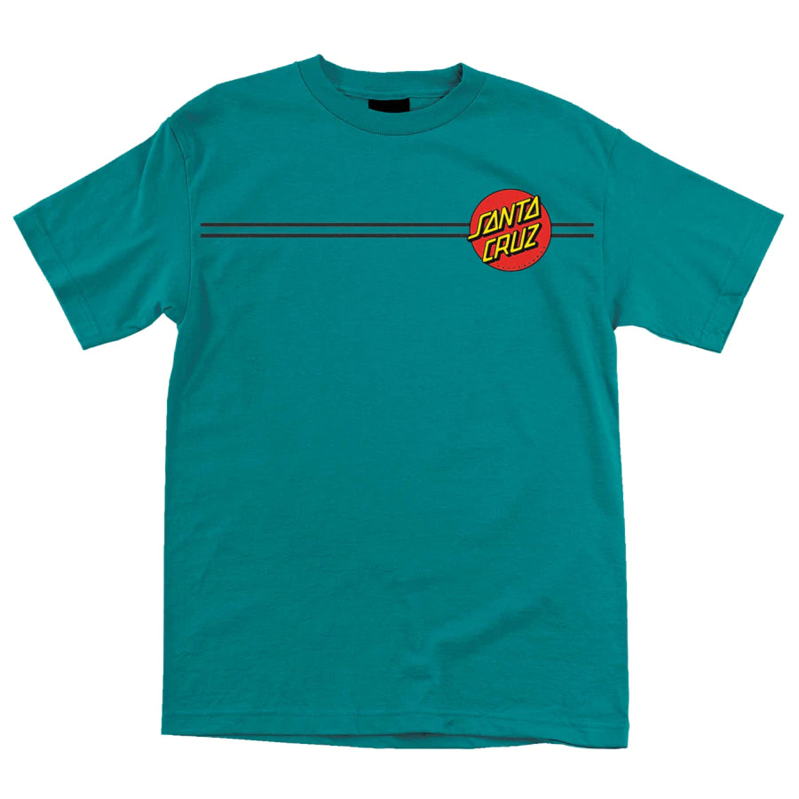 Santa Cruz Classic Dot Tee - Teal