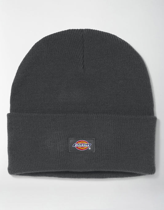 Dickies Cuffed Knit Beanie - Dark Charcoal Gray