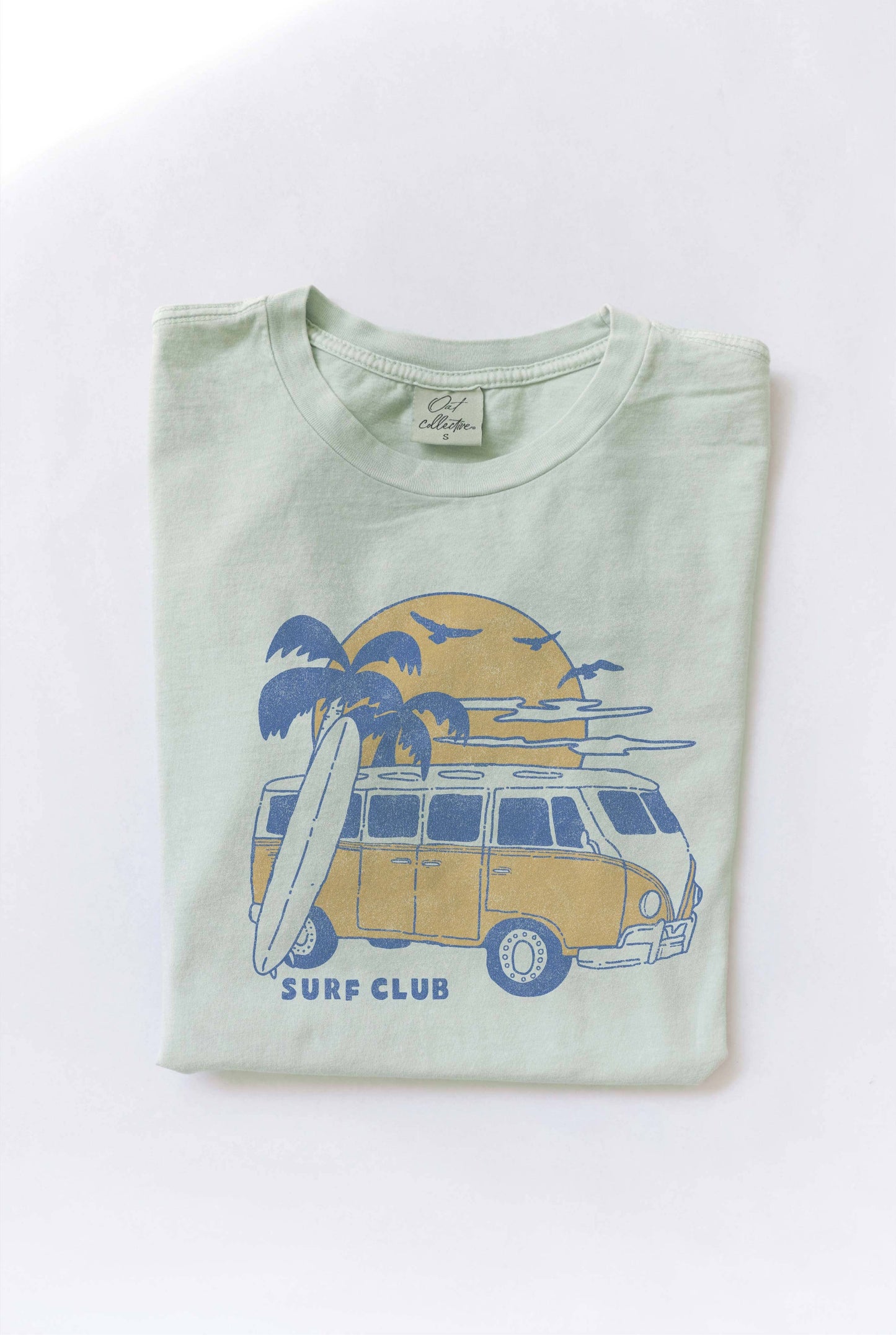 SURF CLUB Mineral Washed Tee