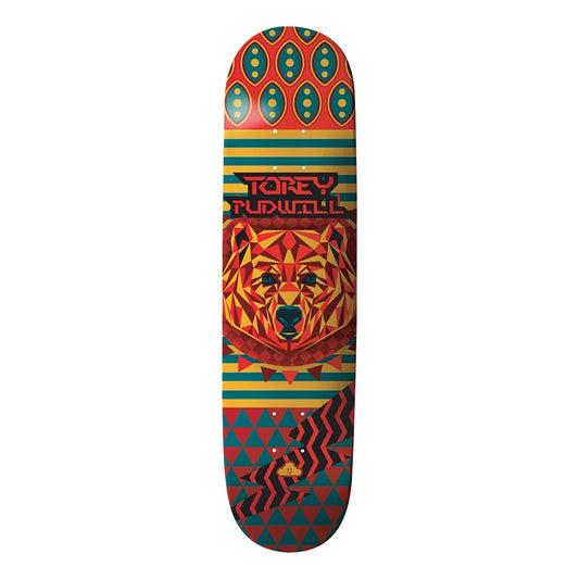 Thank You Skate Co. Torey Pudwill Geo Bear Deck 7.75