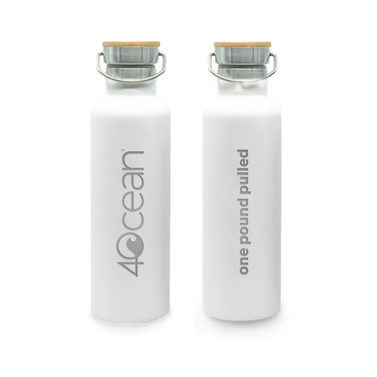 4ocean Reusable Bottle - White