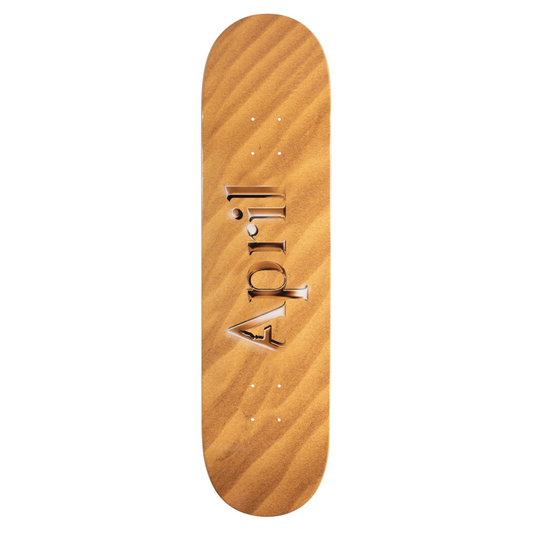 April Logo Sand Deck 7.8