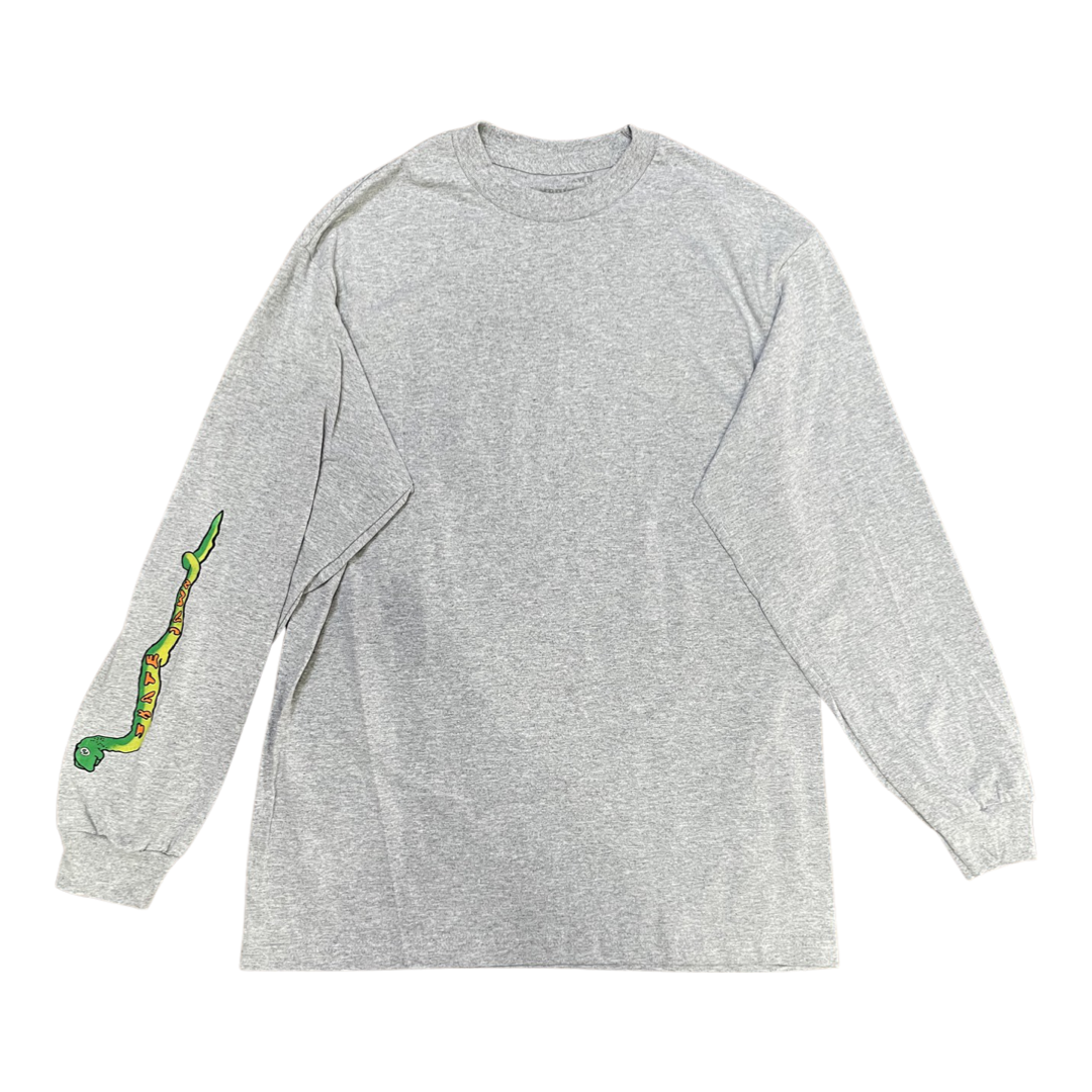 Skate Jawn Snake Jawn L/S Tee - Grey