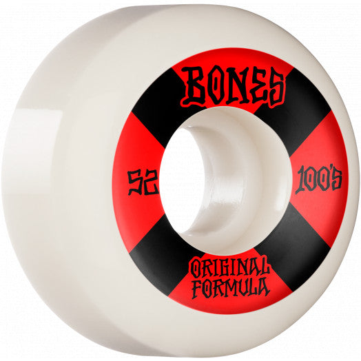 Bones Wheels OG Formula 100’s v5 Sidecut 52mm